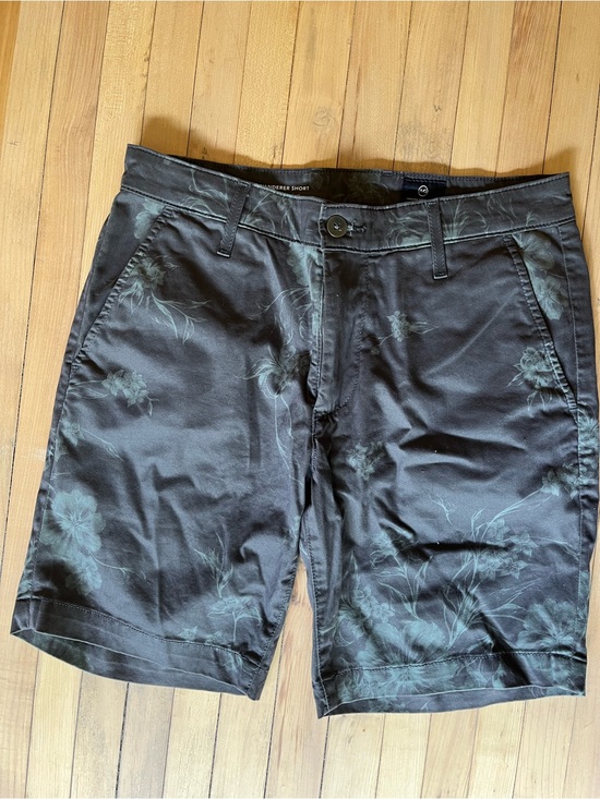 Ag Adriano Goldschmied Other - AG grey wanderer shorts w/ tropical print size 30